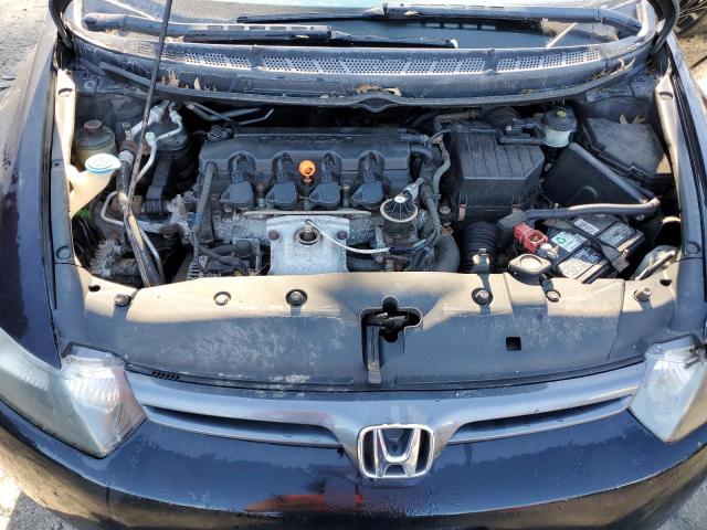 2HGFG128X8H567890 - 2008 HONDA CIVIC EX BLACK photo 11