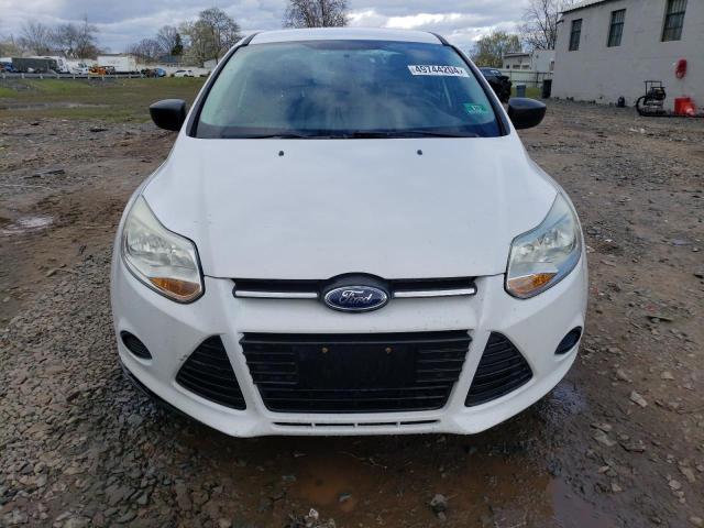 1FADP3E29EL414740 - 2014 FORD FOCUS S WHITE photo 5