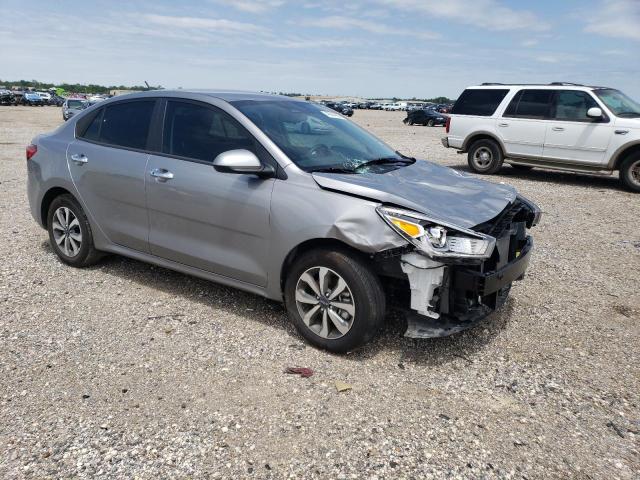3KPA24AD3NE507884 - 2022 KIA RIO LX CHARCOAL photo 4