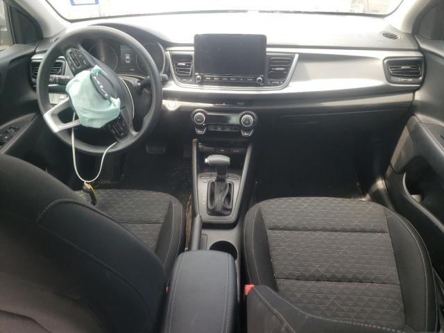 3KPA24AD3NE507884 - 2022 KIA RIO LX CHARCOAL photo 8