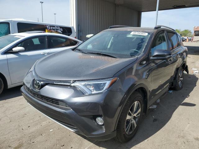 2T3RFREV5JW838147 - 2018 TOYOTA RAV4 ADVENTURE GRAY photo 1