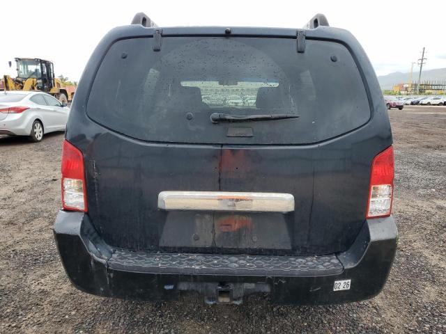 5N1AR18U85C750688 - 2005 NISSAN PATHFINDER LE შავი ფოტო 6