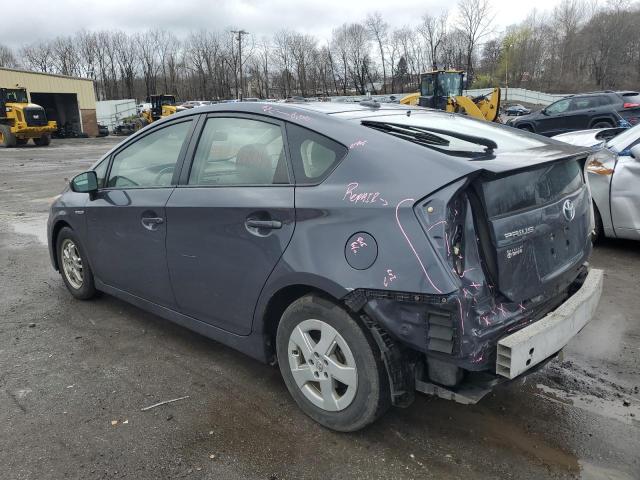 JTDKN3DU6B1446756 - 2011 TOYOTA PRIUS CHARCOAL photo 2