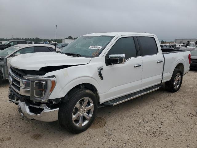 1FTFW1E86NKE71191 - 2022 FORD F150 SUPERCREW WHITE photo 1