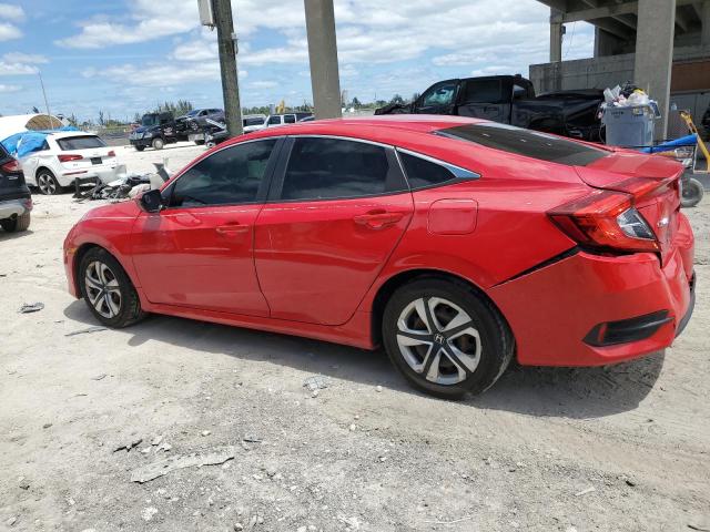 2HGFC2F53GH562482 - 2016 HONDA CIVIC LX RED photo 2