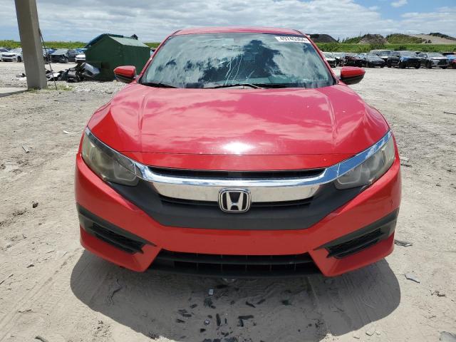 2HGFC2F53GH562482 - 2016 HONDA CIVIC LX RED photo 5