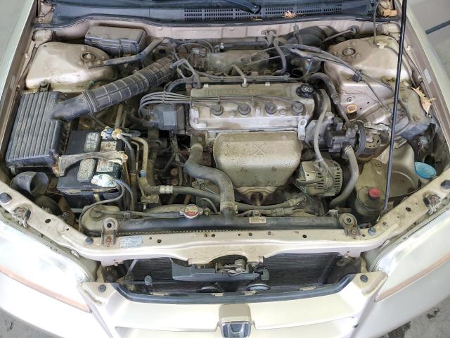 1HGCG6654YA114296 - 2000 HONDA ACCORD LX GOLD photo 11