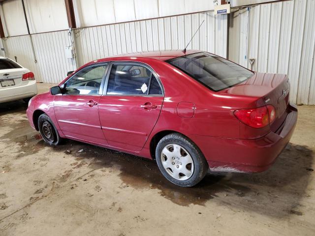 JTDBR32E732016651 - 2003 TOYOTA COROLLA CE RED photo 2