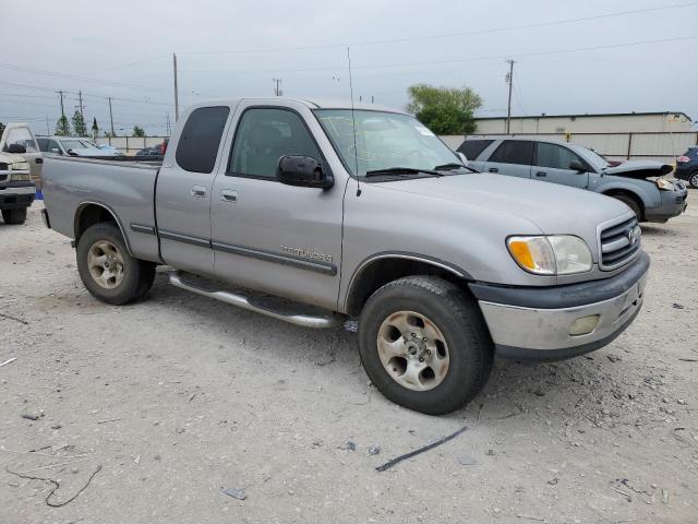 5TBRT34102S298643 - 2002 TOYOTA TUNDRA ACCESS CAB GRAY photo 4