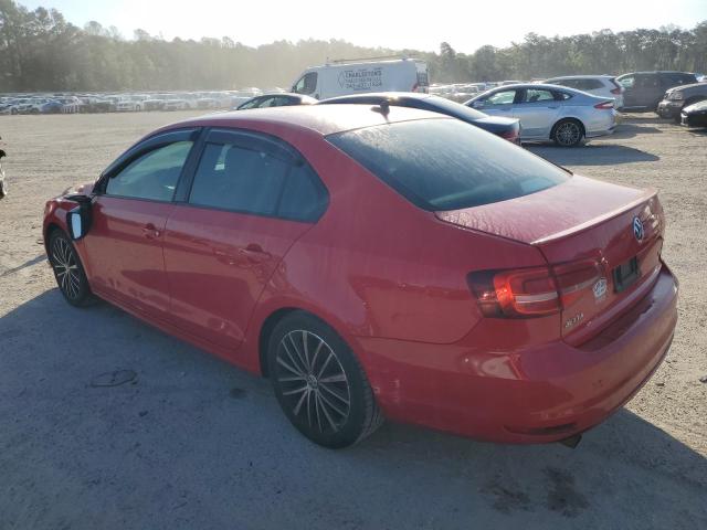 3VWD17AJ8FM217006 - 2015 VOLKSWAGEN JETTA SE RED photo 2