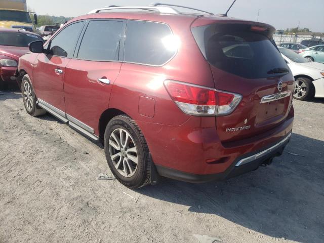 5N1AR2MM5EC610304 - 2014 NISSAN PATHFINDER S RED photo 2