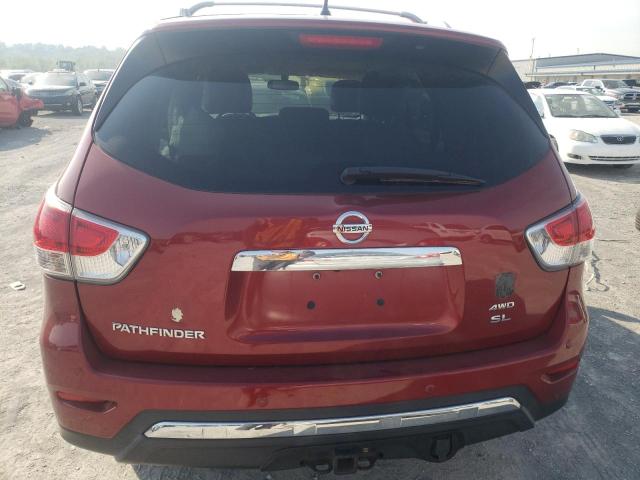 5N1AR2MM5EC610304 - 2014 NISSAN PATHFINDER S RED photo 6
