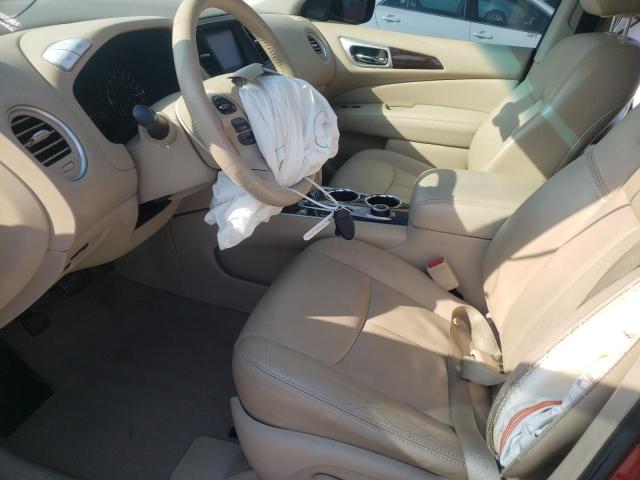 5N1AR2MM5EC610304 - 2014 NISSAN PATHFINDER S RED photo 7