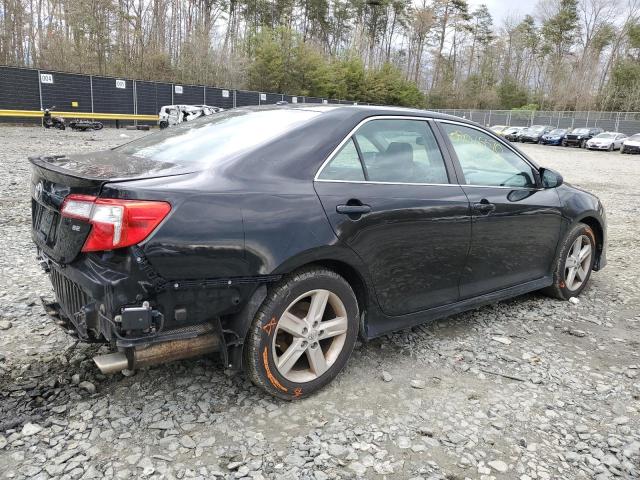 4T1BF1FK2EU807329 - 2014 TOYOTA CAMRY L BLACK photo 3