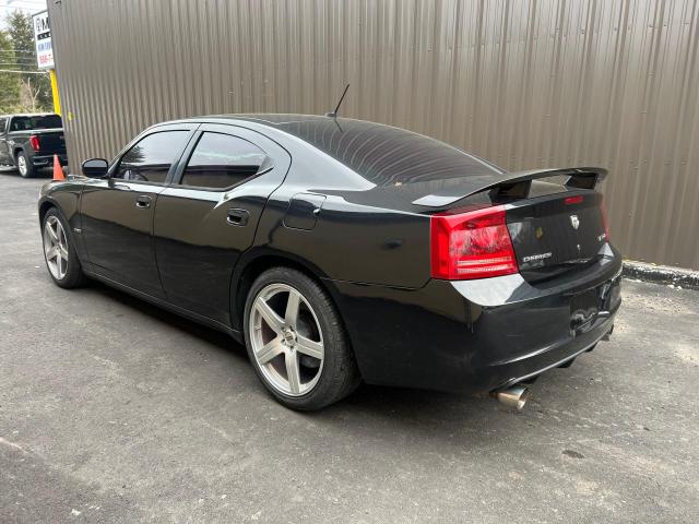 2B3LA73W08H150301 - 2008 DODGE CHARGER SRT-8 BLACK photo 3