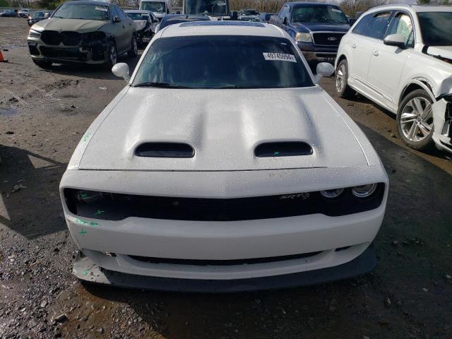 2C3CDZC93KH758532 - 2019 DODGE CHALLENGER SRT HELLCAT WHITE photo 5