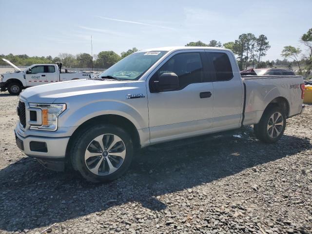 1FTEX1CP9KFA27987 - 2019 FORD F150 SUPER CAB SILVER photo 1