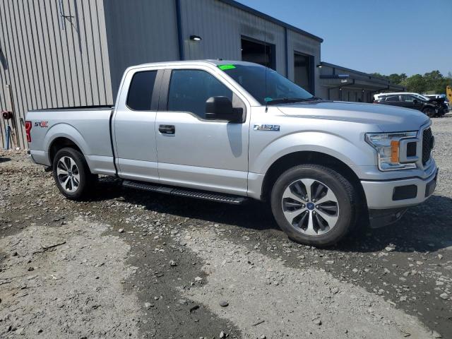 1FTEX1CP9KFA27987 - 2019 FORD F150 SUPER CAB SILVER photo 4