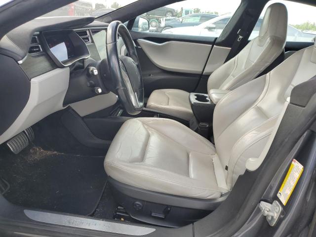 5YJSA1H26EFP66826 - 2014 TESLA MODEL S 灰色 照片 7