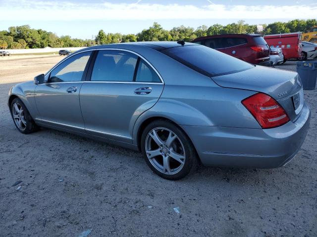 WDDNG9EB8DA524602 - 2013 MERCEDES-BENZ S 550 4MATIC SILVER photo 2