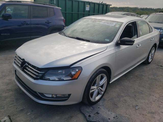 1VWBN7A37EC080833 - 2014 VOLKSWAGEN PASSAT SE 银色 照片 1