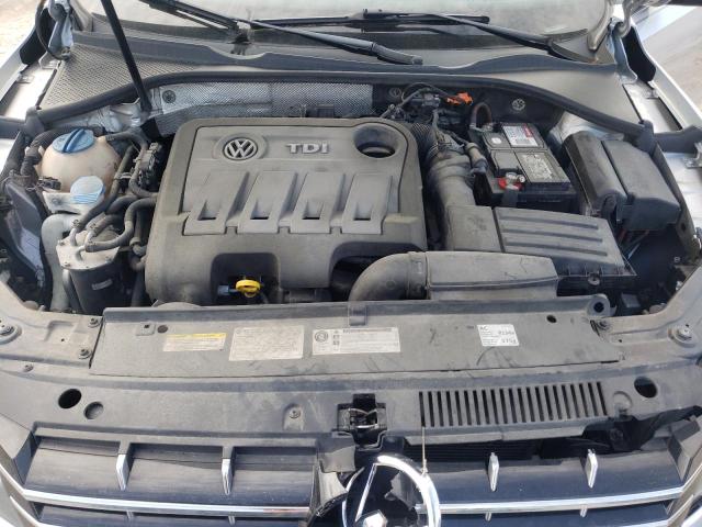 1VWBN7A37EC080833 - 2014 VOLKSWAGEN PASSAT SE 银色 照片 11