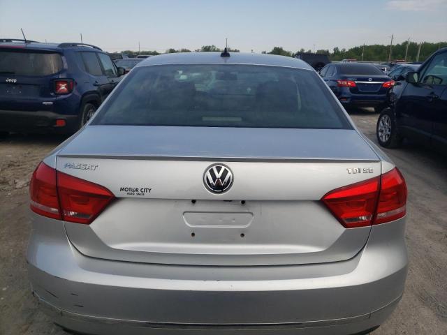 1VWBN7A37EC080833 - 2014 VOLKSWAGEN PASSAT SE 银色 照片 6