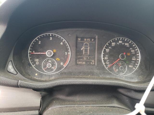 1VWBN7A37EC080833 - 2014 VOLKSWAGEN PASSAT SE 银色 照片 9