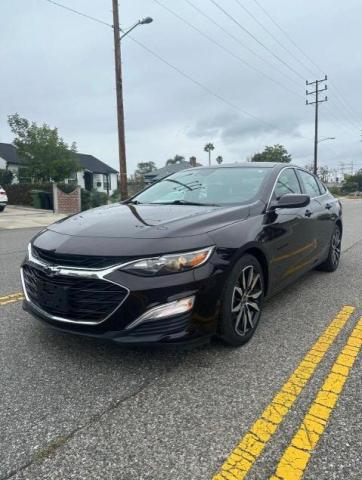 1G1ZG5ST6MF082755 - 2021 CHEVROLET MALIBU RS 勃艮第红 照片 2