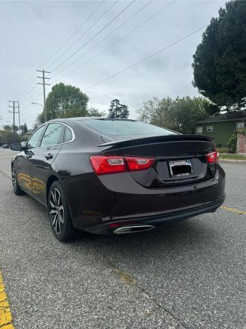 1G1ZG5ST6MF082755 - 2021 CHEVROLET MALIBU RS 勃艮第红 照片 4