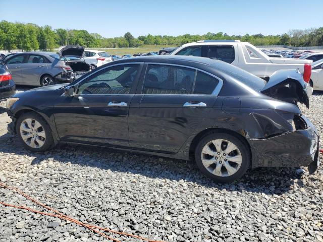 5KBCP36879B502401 - 2009 HONDA ACCORD EXL BLACK photo 2