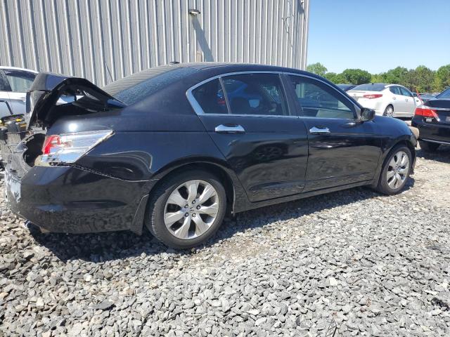 5KBCP36879B502401 - 2009 HONDA ACCORD EXL BLACK photo 3