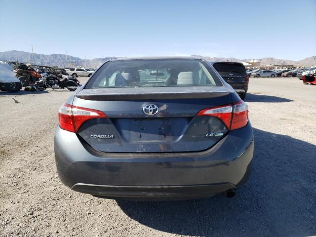 2T1BPRHE7EC017965 - 2014 TOYOTA COROLLA ECO GRAY photo 6