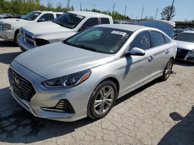 5NPE34AF0JH665606 - 2018 HYUNDAI SONATA SPORT SILVER photo 1