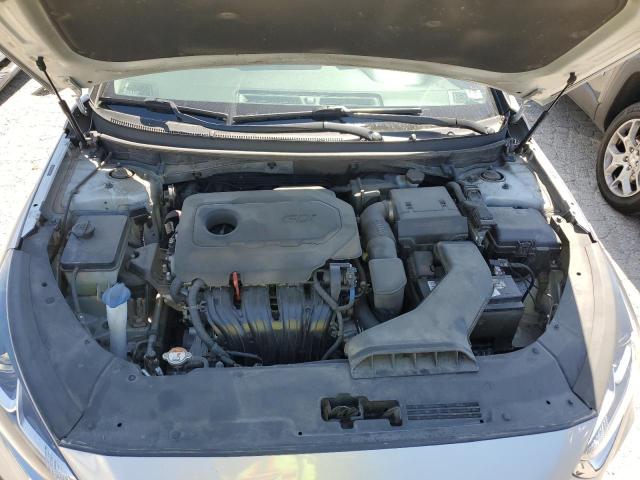 5NPE34AF0JH665606 - 2018 HYUNDAI SONATA SPORT SILVER photo 11