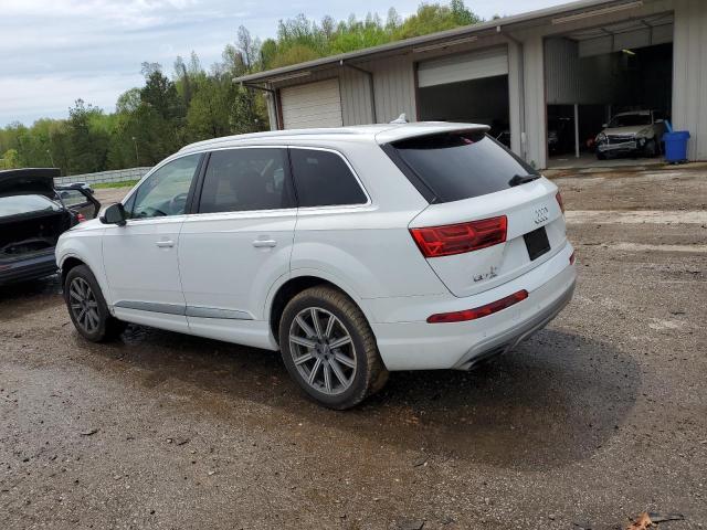 WA1LAAF75HD049438 - 2017 AUDI Q7 PREMIUM PLUS WHITE photo 2