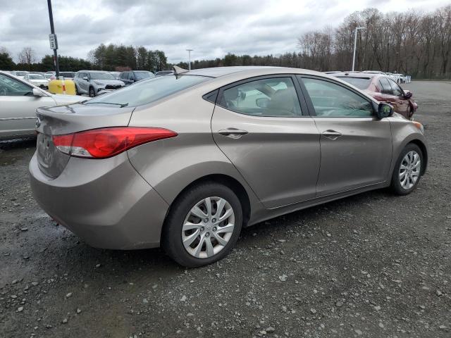 5NPDH4AE0DH216838 - 2013 HYUNDAI ELANTRA GLS TAN photo 3