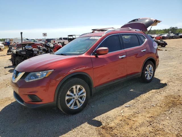 KNMAT2MT7GP605467 - 2016 NISSAN ROGUE S RED photo 1