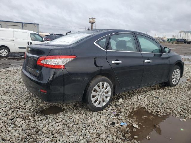 3N1AB7AP6DL780116 - 2013 NISSAN SENTRA S BLACK photo 3