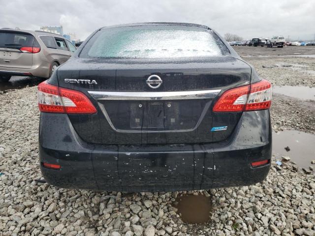 3N1AB7AP6DL780116 - 2013 NISSAN SENTRA S BLACK photo 6