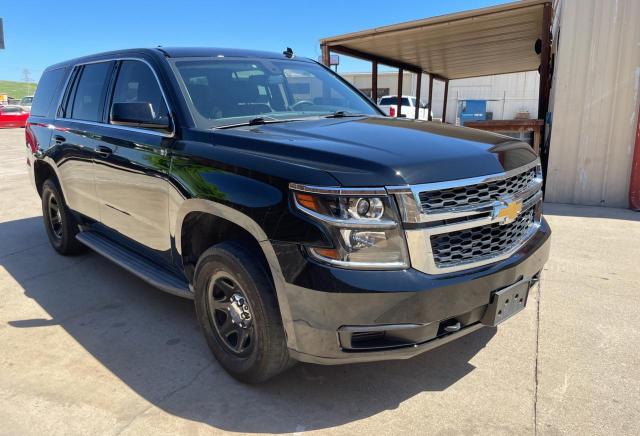 1GNLC2EC4FR298504 - 2015 CHEVROLET TAHOE POLICE BLACK photo 1