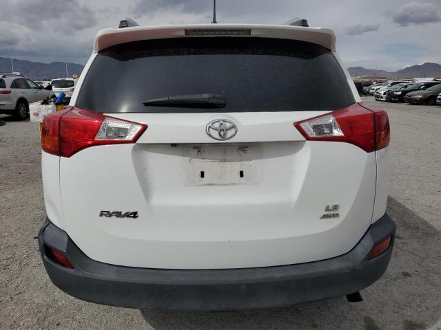 2T3BFREV5FW231139 - 2015 TOYOTA RAV4 LE WHITE photo 6