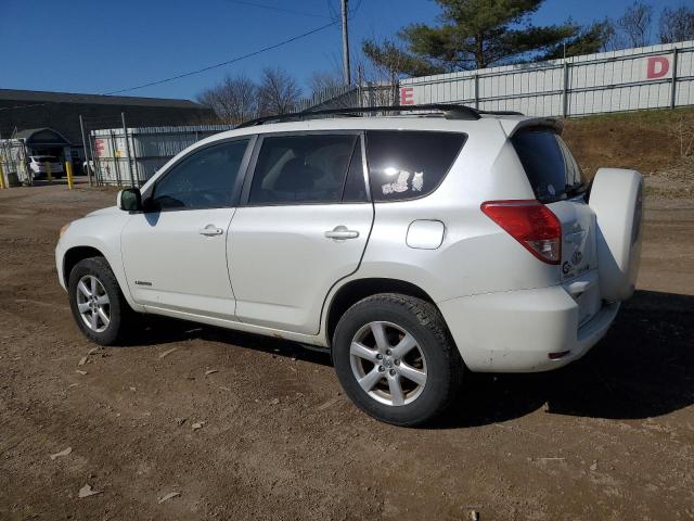 JTMBD31V075074380 - 2007 TOYOTA RAV4 LIMITED WHITE photo 2