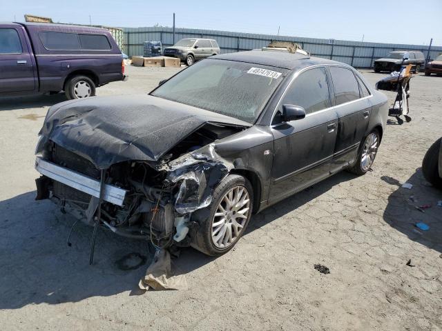 WAUAF78E68A154971 - 2008 AUDI A4 2.0T BLACK photo 1