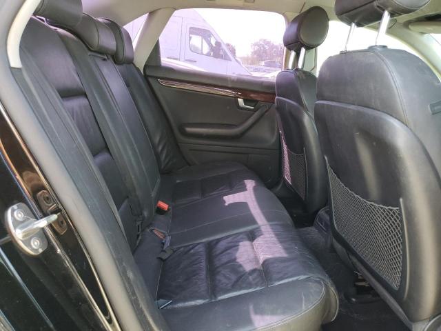 WAUAF78E68A154971 - 2008 AUDI A4 2.0T BLACK photo 10