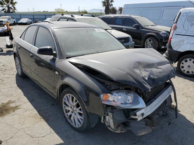 WAUAF78E68A154971 - 2008 AUDI A4 2.0T BLACK photo 4