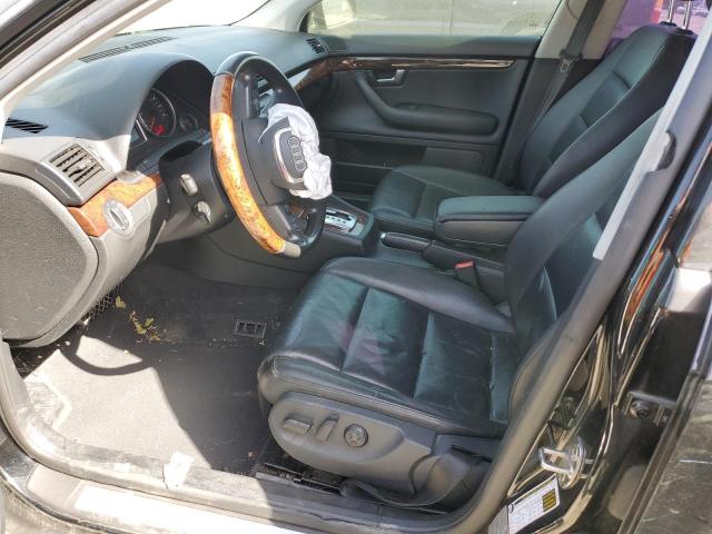 WAUAF78E68A154971 - 2008 AUDI A4 2.0T BLACK photo 7
