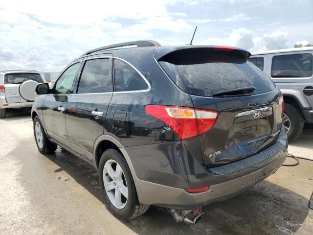 KM8NU13C07U010922 - 2007 HYUNDAI VERACRUZ GLS BLACK photo 2