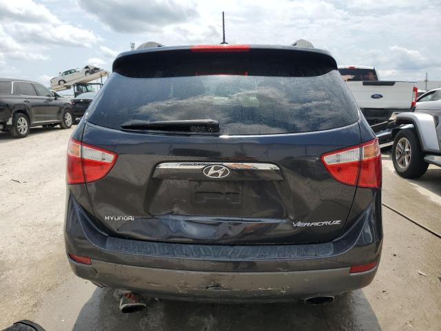 KM8NU13C07U010922 - 2007 HYUNDAI VERACRUZ GLS BLACK photo 6