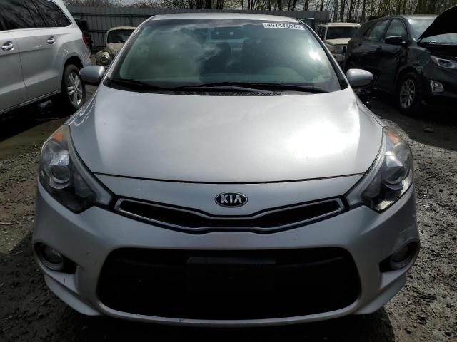 KNAFX6A83E5225209 - 2014 KIA FORTE EX SILVER photo 5